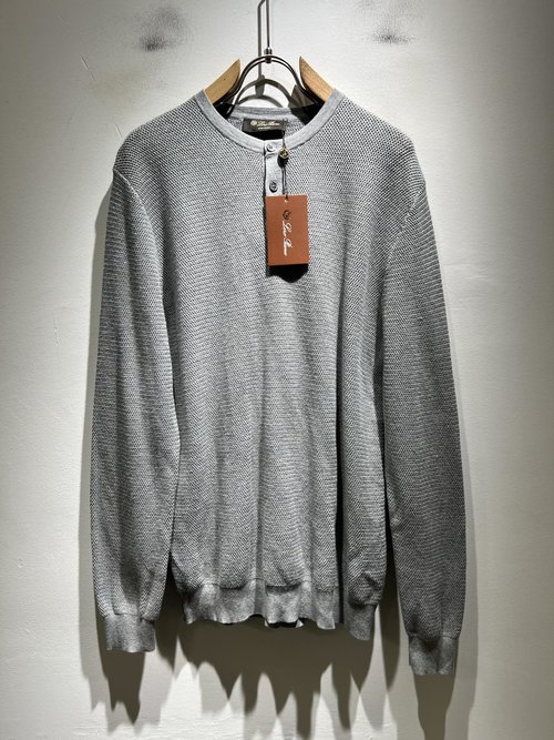 Loro Piana Comfortable Fitting Knitted Wool Sweater