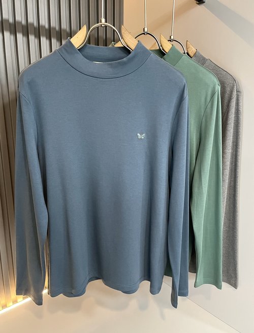 Bottega Veneta Solid-colored Base Layer with Logo Print
