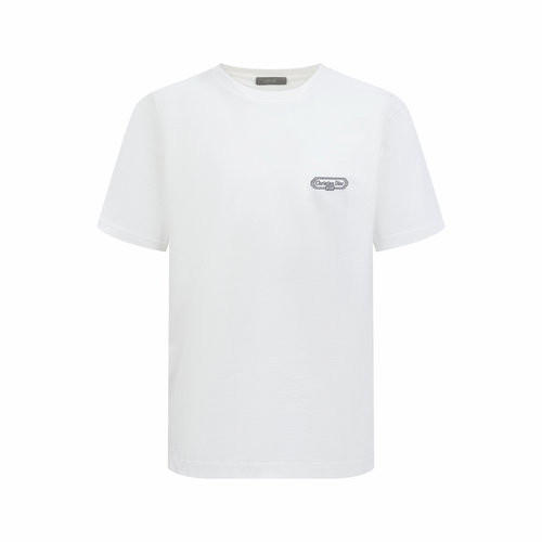Dior Embroidered Short Sleeve Shirt with Elegant Design