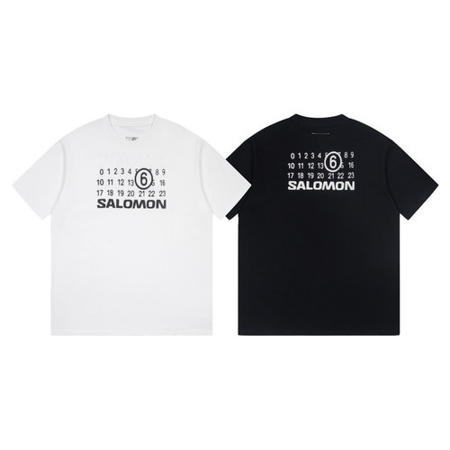 Maison Margiela Co-branded Cotton Short Sleeve T-Shirt