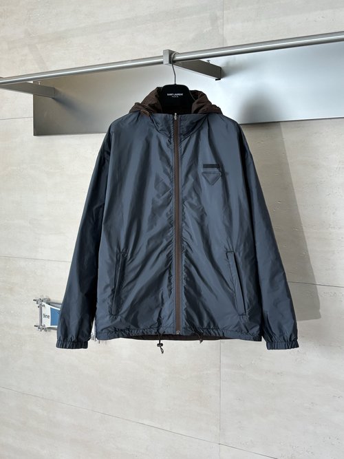 Prada Reversible Recycled Nylon Jacket