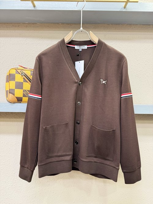 Thom Browne New Luxury and Comfortable Wool Cardigan