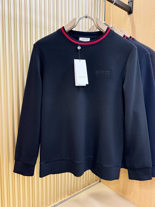Gucci New Long Sleeve Sweatshirt with Classic Logo