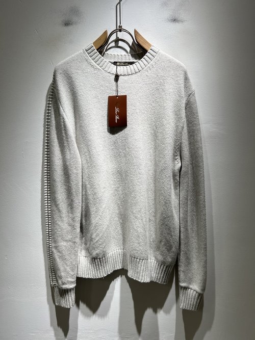 Loro Piana Comfortable Knitted Wool Sweater for Commuting