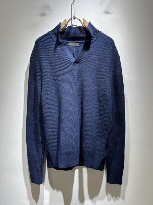 Prada Exclusive Knit Wool Sweater with Logo Design