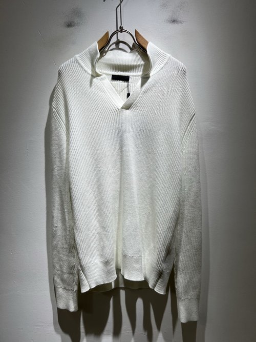 Prada Exclusive Knit Wool Sweater with Logo Design