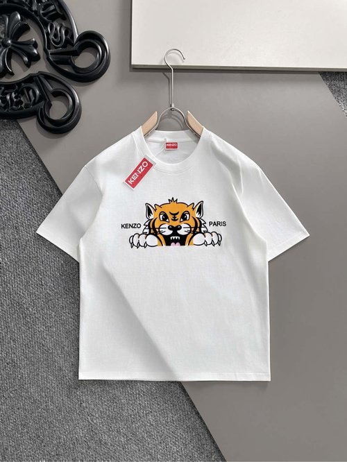 Kenzo New Arrival Short Sleeve Round Neck T-Shirt