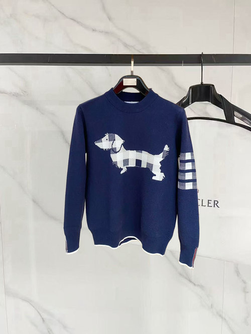 Thom Browne Premium Wool Blend Sweater for Everyday Wear