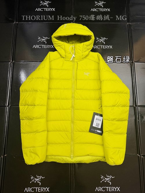ArcTeryx Down - filled Hooded Outdoor Jacket