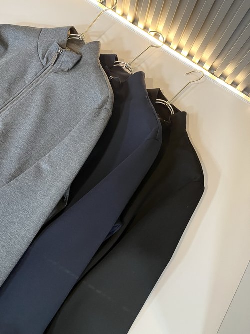 Loro Piana Multi-Layer Windproof Zip-Up Sweatshirt