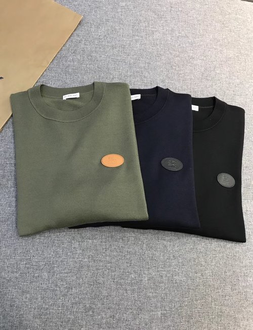 Burberry Classic Merino Wool Sweater featuring Equestrian Badge