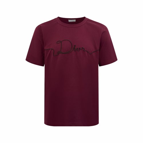 Dior Embroidered Short Sleeve Shirt with Elegant Design