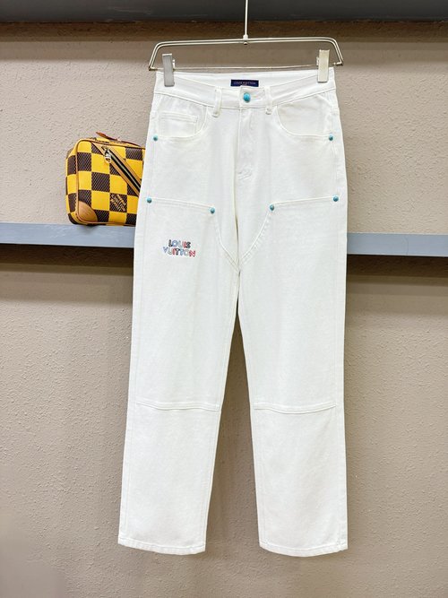 Louis Vuitton Heavy - Duty Branded Jeans