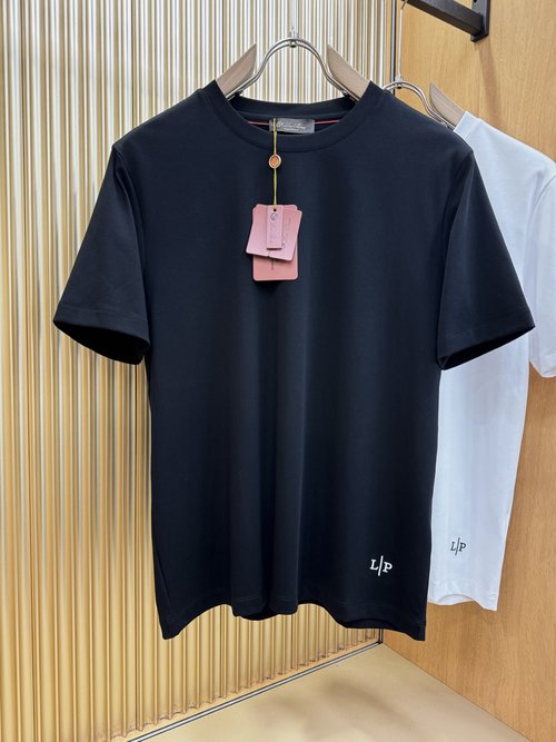 Loro Piana Logo Printed Short Sleeve T-shirt
