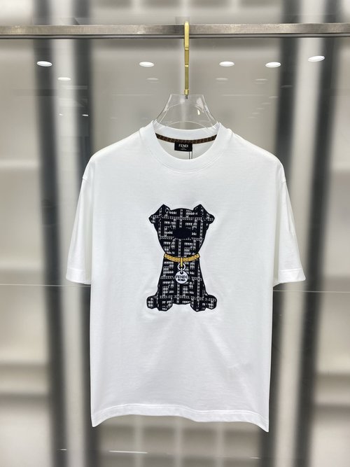 Fendi Premium Custom T-Shirt with a Silk-Like Feel