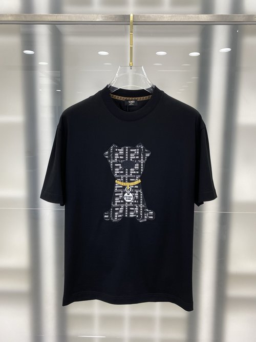 Fendi Premium Custom T-Shirt with a Silk-Like Feel