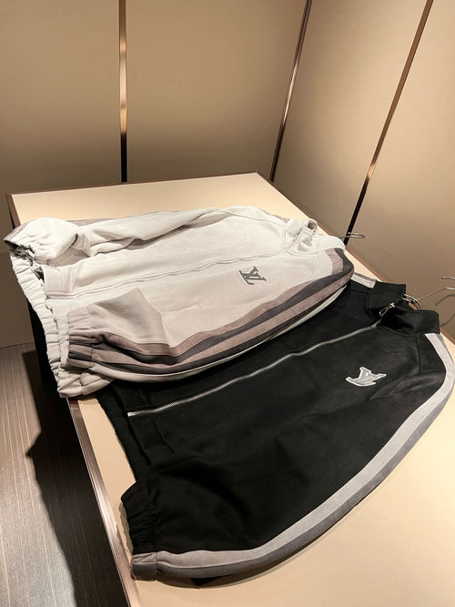 Louis Vuitton Custom Nylon Jacket with 3D Logo Embroidery