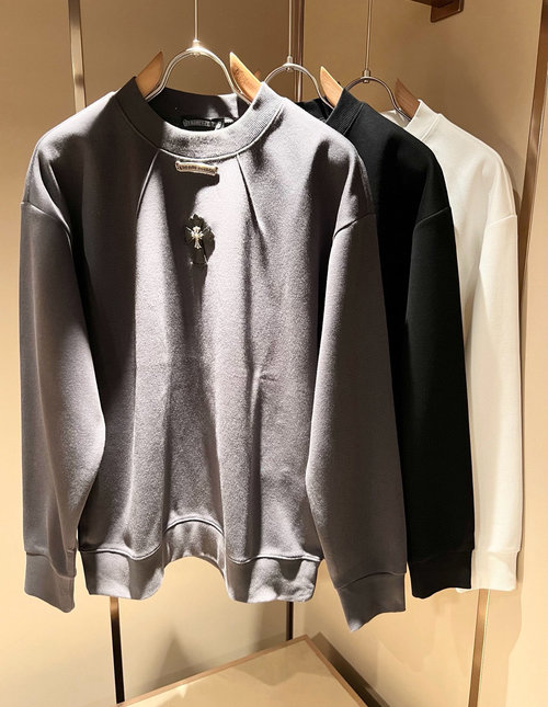 Chrome Hearts Fashionable Unisex Jacket with Leather Logo