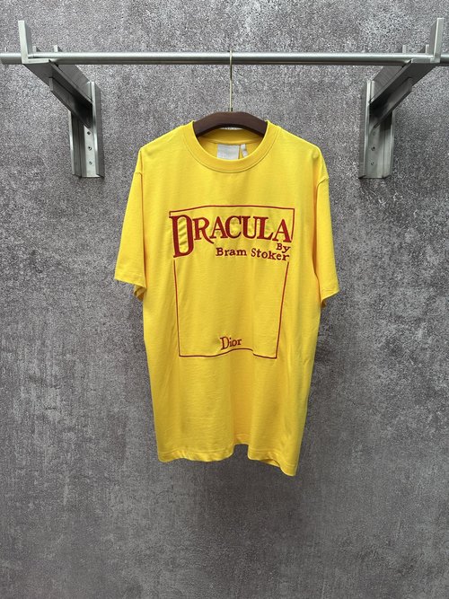 Versace Embroidered Knitted Crew Neck Short-Sleeve Tee