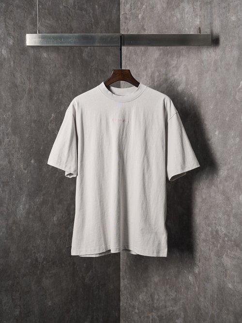 Balenciaga Embroidered Short-Sleeve T-Shirt, Soft and Durable