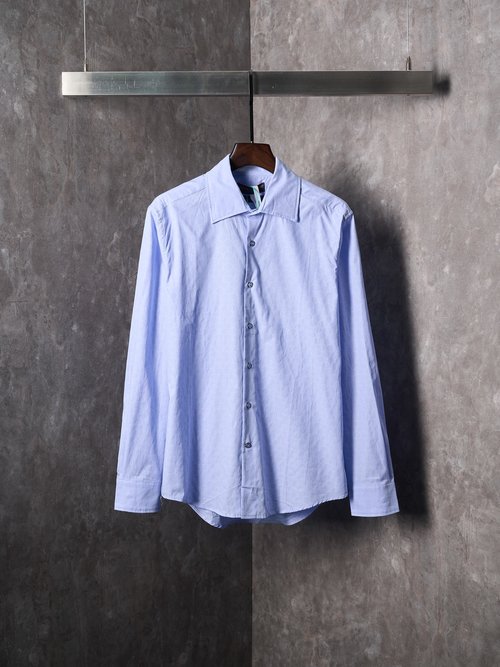 Louis Vuitton Customized Jacquard Cotton Shirt