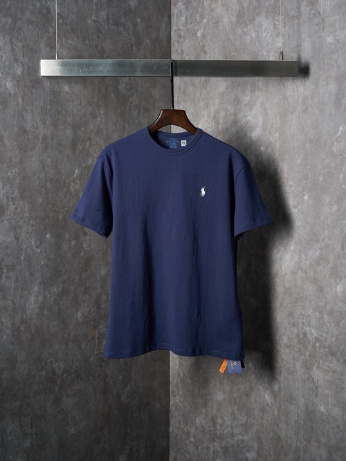 Polo Ralph Lauren Midnight Navy Short Sleeve Shirt with Embroidered Pony
