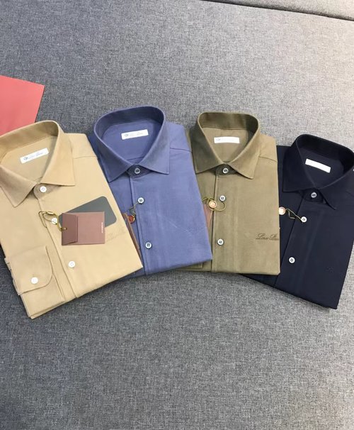 Prada Luxurious Cashmere-Wool Blend Long-Sleeve Shirt