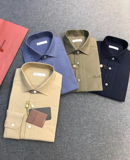 Prada Luxurious Cashmere-Wool Blend Long-Sleeve Shirt