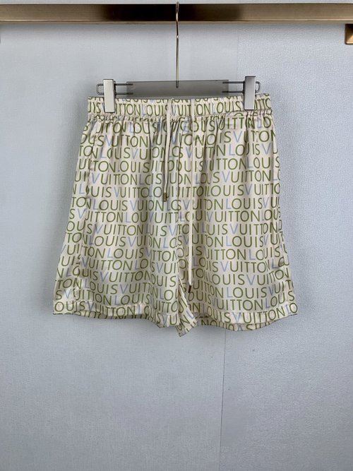 Louis Vuitton All-Cotton Printed Casual Shorts