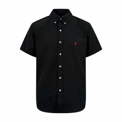 Polo Ralph Lauren Charming Black Embroidered Short-Sleeve Shirt
