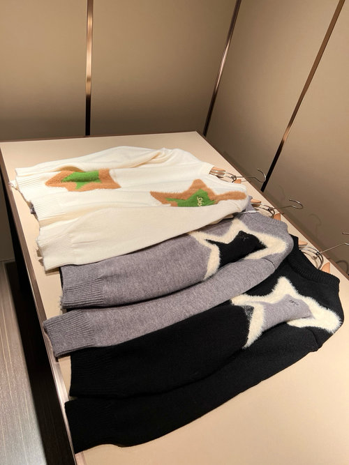 Dior Wool Sweater with 3D Logo Embroidery