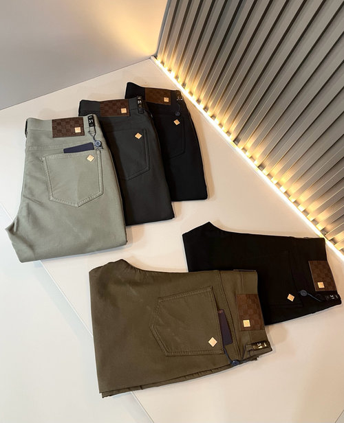 Louis Vuitton Comfortable and Versatile Straight-Leg Casual Pants