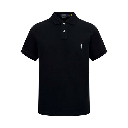 Polo Ralph Lauren Black and Stylish Embroidery Logo Polo Shirt