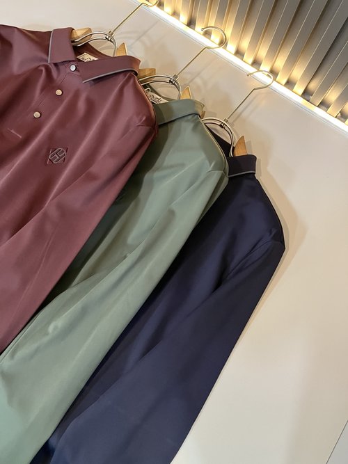 Hermes Upgraded Basic Polo Shirt with Logo