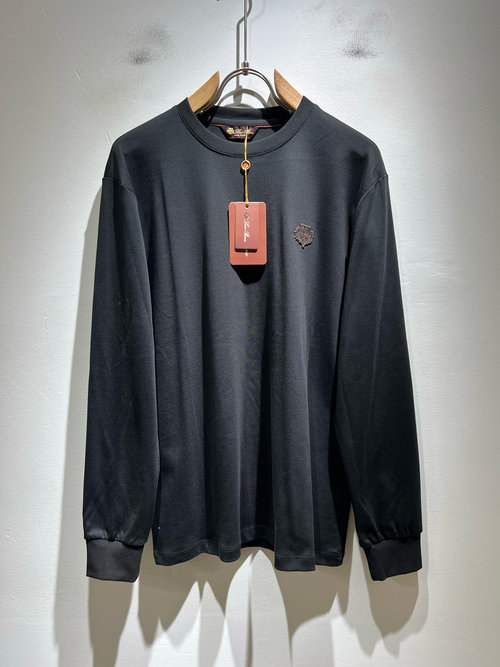 Loro Piana Comfortable Base Layer with Logo Embroidery and 3D Effect