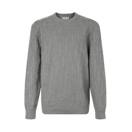 Dior Soft and Durable Cotton-Polyester Knitted Sweater