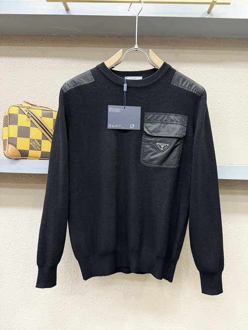 Prada New Wool Sweater, Soft and Comfortable