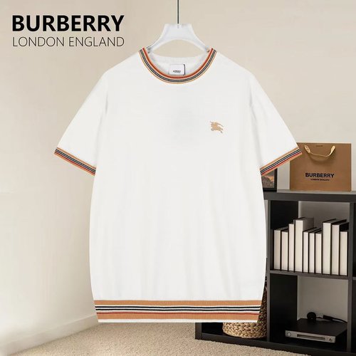 Versace High-Saturation Short-Sleeve Knit Sweater