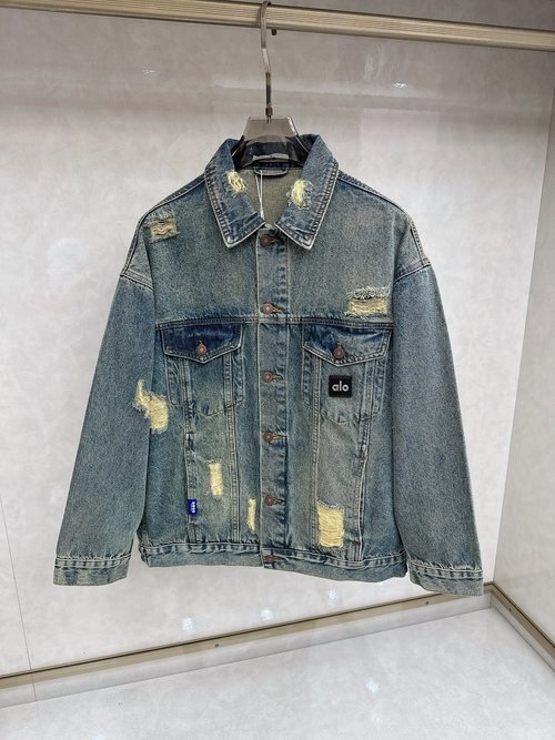 Loewe New Original Denim Breathable and Comfortable Jacket