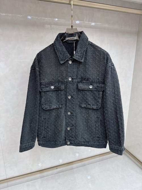 Dior New Original Denim Breathable and Comfortable Jacket