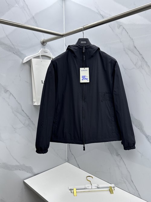 Burberry Double-sided Checked Jacket for Versatile Style