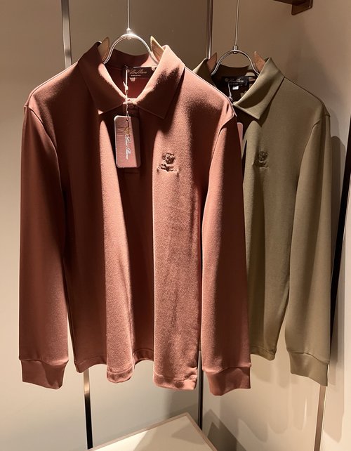 Loro Piana Comfortable and Slimming Embroidered Polo Shirt