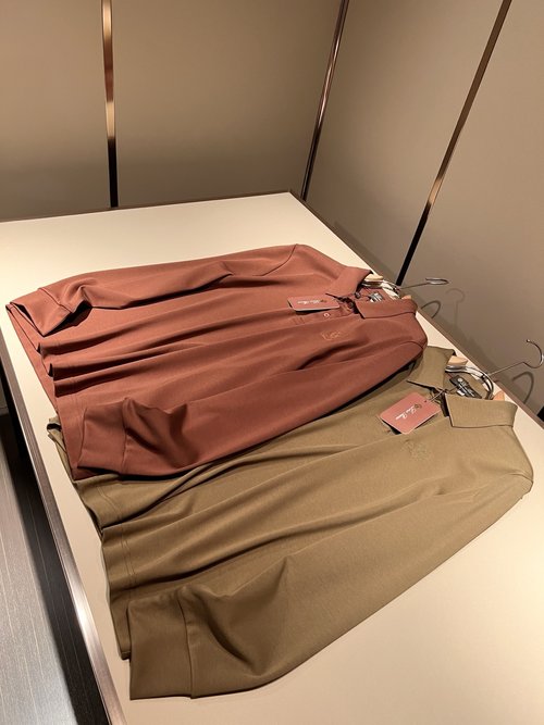 Loro Piana Breathable Polo Shirt with Logo Embroidery