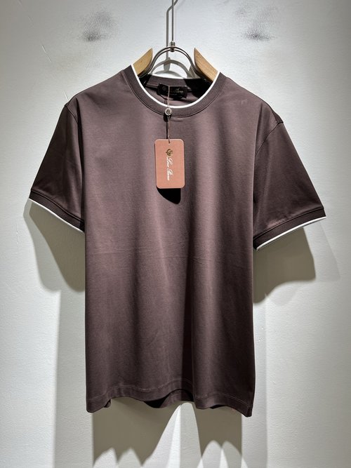 Loro Piana Comfortable Breathable Short Sleeve Undershirt