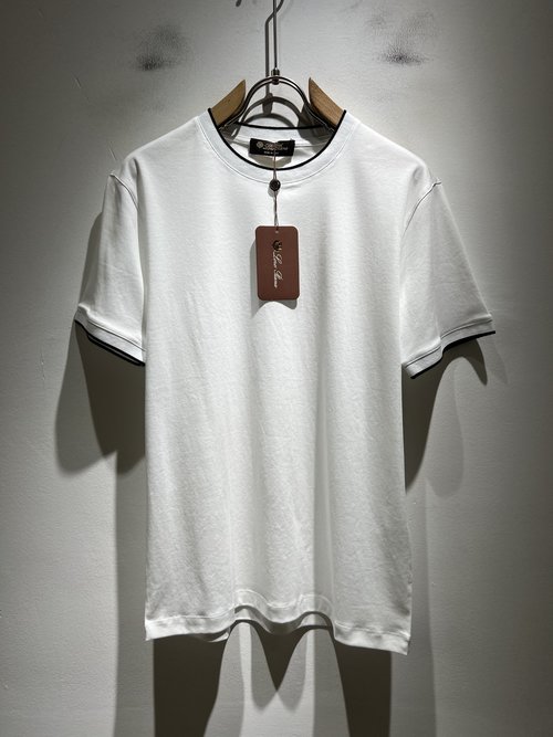 Loro Piana Comfortable Breathable Short Sleeve Undershirt