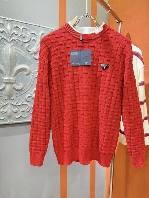Prada Chic Knitted Sweater for Holidays