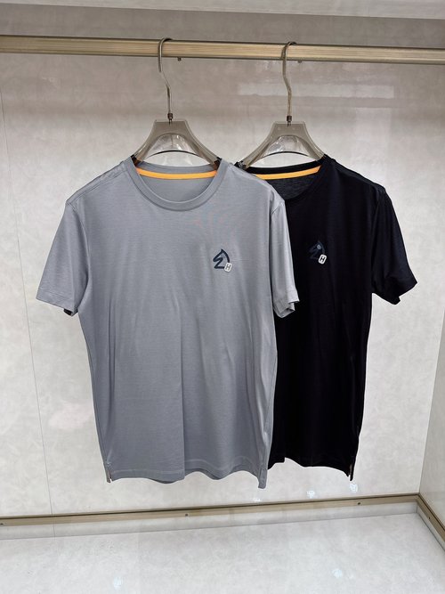 Hermes Horse Embroidered T-Shirt with Premium Tencel Blend