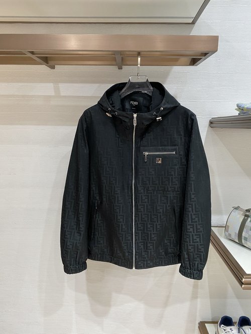 Dior Hooded Jacket Made of Premium Fabrics