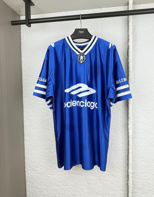 Balenciaga Vintage Printed Short-Sleeve T-Shirt