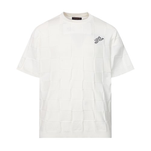 Louis Vuitton Soft Knit Crew Neck Short Sleeve T-shirt